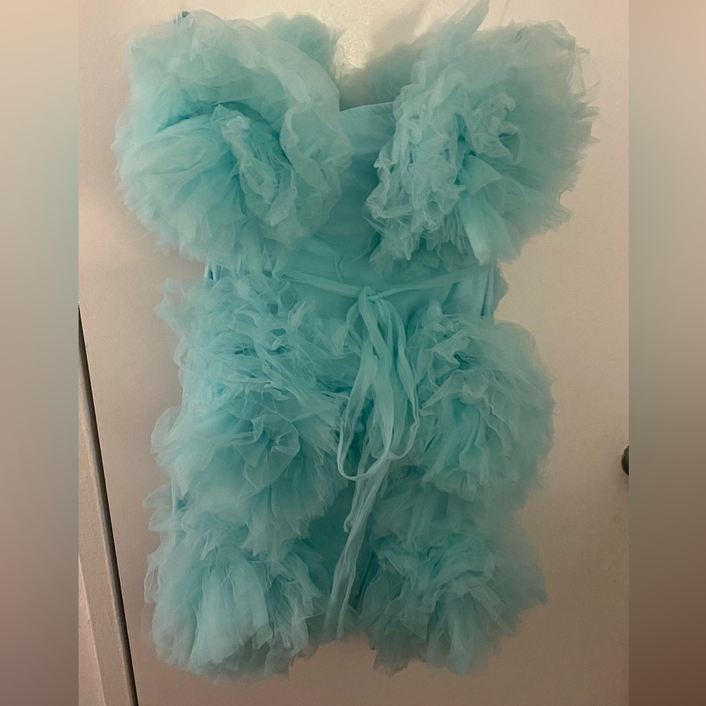 Aqua dress
